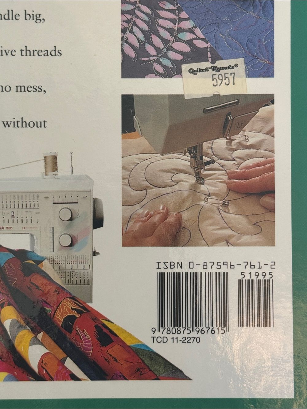 Fast & Fun Machine Quilting Book Step by Step Guide - Picture 3 of 11
